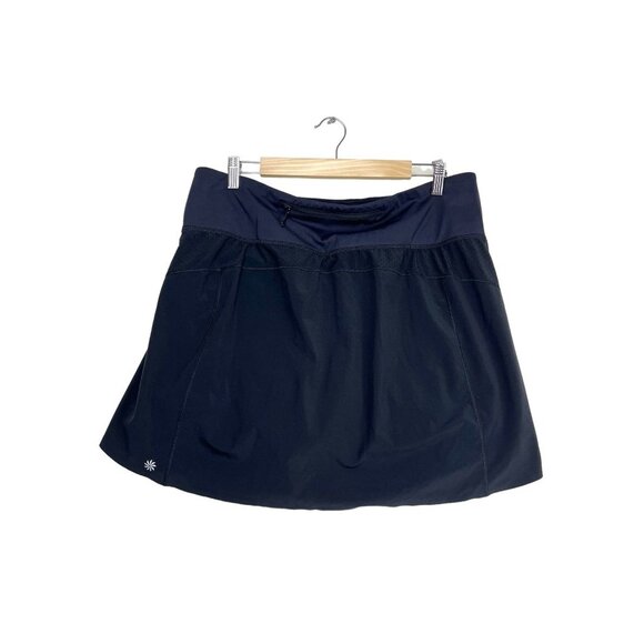 Athleta Run with it 16" Skort black‎ size 1X - Picture 3 of 13